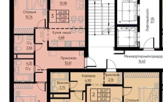 Продажа 3-комнатной квартиры, 71.6 м² - Продажа трехкомнатных квартир в Алматы - страница 21