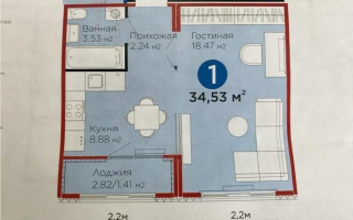 Продажа 1-комнатной квартиры, 35 м² - Продажа квартир в монолитном доме в Астане - страница 2