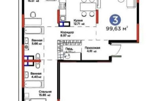 Продажа 3-комнатной квартиры, 99.63 м² - Продажа квартир от собственников в Алматы - страница 12