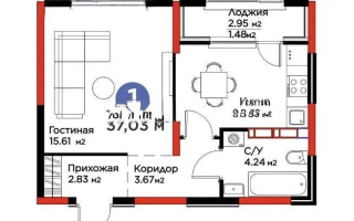 Продажа 1-комнатной квартиры, 37.03 м² - Продажа квартир в Казахстане - страница 14