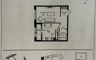 Продажа 1-комнатной квартиры, 40 м², ул. Ауэзова, дом  3г/2 - Продажа квартир в Казахстане