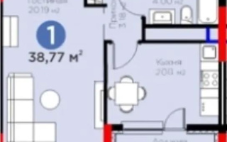 Продажа 1-комнатной квартиры, 39 м², пр. Туран, дом  57/1 - Продажа  однокомнатных квартир в Астане без посредников