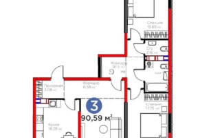 Продажа 3-комнатной квартиры, 91 м² - Продажа  трехкомнатных квартир в новостройках Алматы - страница 4