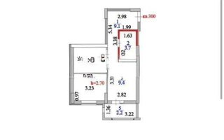 Продажа 1-комнатной квартиры, 41.1 м², ул. Косшыгулулы, дом  4 - Продажа  однокомнатных квартир в новостройках Астаны без посредников