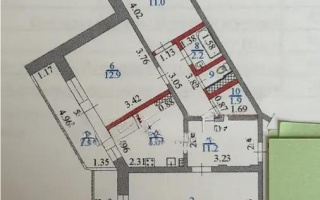 Продажа 3-комнатной квартиры, 70.4 м² - Продажа квартир в Алматы в Медеуском р-не