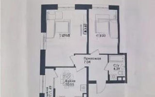 Продажа 2-комнатной квартиры, 61.78 м², ул. Симферопольская, дом  1/2 - Продажа квартир в Алматы без посредников