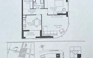 Продажа 2-комнатной квартиры, 69.58 м², пр. Туран, дом  37/2 стр - Продажа квартир в Астане