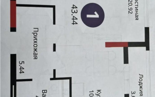 Продажа 1-комнатной квартиры, 44 м², ул. Е-429, дом  14 - Продажа  однокомнатных квартир в новостройках Астаны без посредников