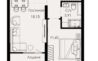 Продажа 2-комнатной квартиры, 45.91 м², ул. Халиуллина, дом  154б - Продажа  двухкомнатных квартир в Алматы без посредников