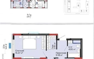 Продажа 2-комнатной квартиры, 54 м² - Продажа двухкомнатных квартир в р-не Нура Астаны