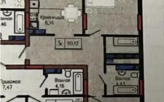 Продажа 3-комнатной квартиры, 81 м², пр. Мангилик Ел, дом  63/1 - Продажа квартир в Астане без посредников