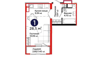 Продажа 1-комнатной квартиры, 29 м² - Недвижимость в Казахстане - страница 7