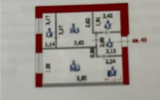 Продажа 2-комнатной квартиры, 40.2 м², ул. Е-15, дом  13/1 - Продажа квартир в Астане с фото
