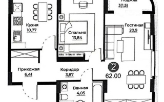 Продажа 2-комнатной квартиры, 62 м², ул. Е-429, дом  26 - Продажа квартир в Казахстане