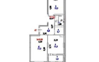 Продажа 2-комнатной квартиры, 57.2 м², ул. Казыбек би, дом  41/1 - Продажа квартир в Астане без посредников