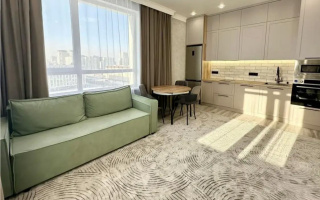 Продажа 2-комнатной квартиры, 45.1 м², ул. Байтурсынова, дом  8 - Продажа  двухкомнатных квартир в новостройках Астаны без посредников с фото
