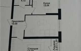 Продажа 2-комнатной квартиры, 64 м², ул. Толе би, дом  290/1 - Продажа  двухкомнатных квартир в Алматы