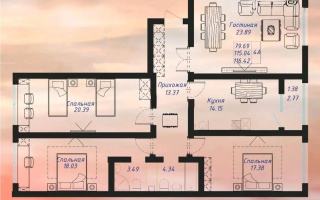 Продажа 4-комнатной квартиры, 117 м², ул. Байтурсынова, дом  16 стр - Продажа  четырехкомнатных квартир в новостройках Астаны
