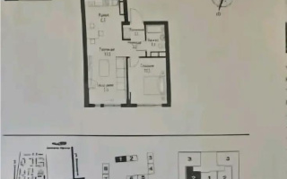 Продажа 2-комнатной квартиры, 45.4 м², пр. Рыскулова, дом  2б/2 - Продажа  двухкомнатных квартир в новостройках Алматы с фото