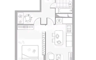 Продажа 1-комнатной квартиры, 45.85 м², ул. Момышулы, дом  100 стр - Продажа  однокомнатных квартир в Алматы