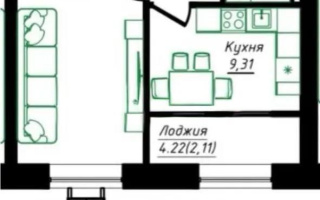 Продажа 1-комнатной квартиры, 40 м² - Продажа  однокомнатных квартир в Астане