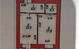 Продажа 2-комнатной квартиры, 43 м²