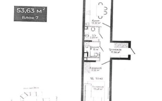 Продажа 1-комнатной квартиры, 53.63 м², пр. Абая, дом  118 - Продажа  однокомнатных квартир в Алматы